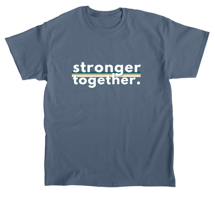 NOVA52 Virtual: Stronger Together, a Indigo Blue Classic Unisex Tee