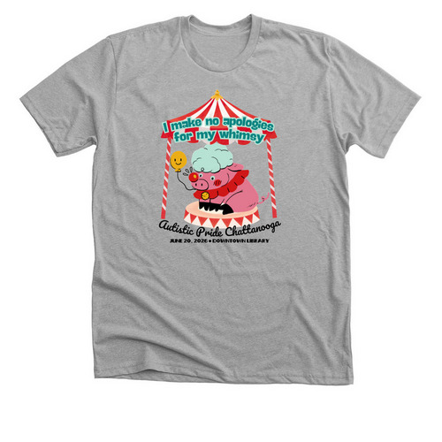 I make no apologies for my whimsy, a Athletic Heather Premium Unisex Tee