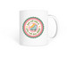 Just Roll With It Mugs, a White Coffee Mug