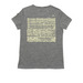 2025 Marlboro Bach Shirt, a Aluminum Grey Allmade Eco Triblend Women?s Tee (back-view)