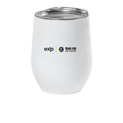 B.E.N. Wine Tumblers, a White Insulated Wine Cup