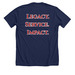 Todd Clifford Legacy Foundation&nbsp;, a Solid Navy Blend Premium Unisex Tee (back-view)