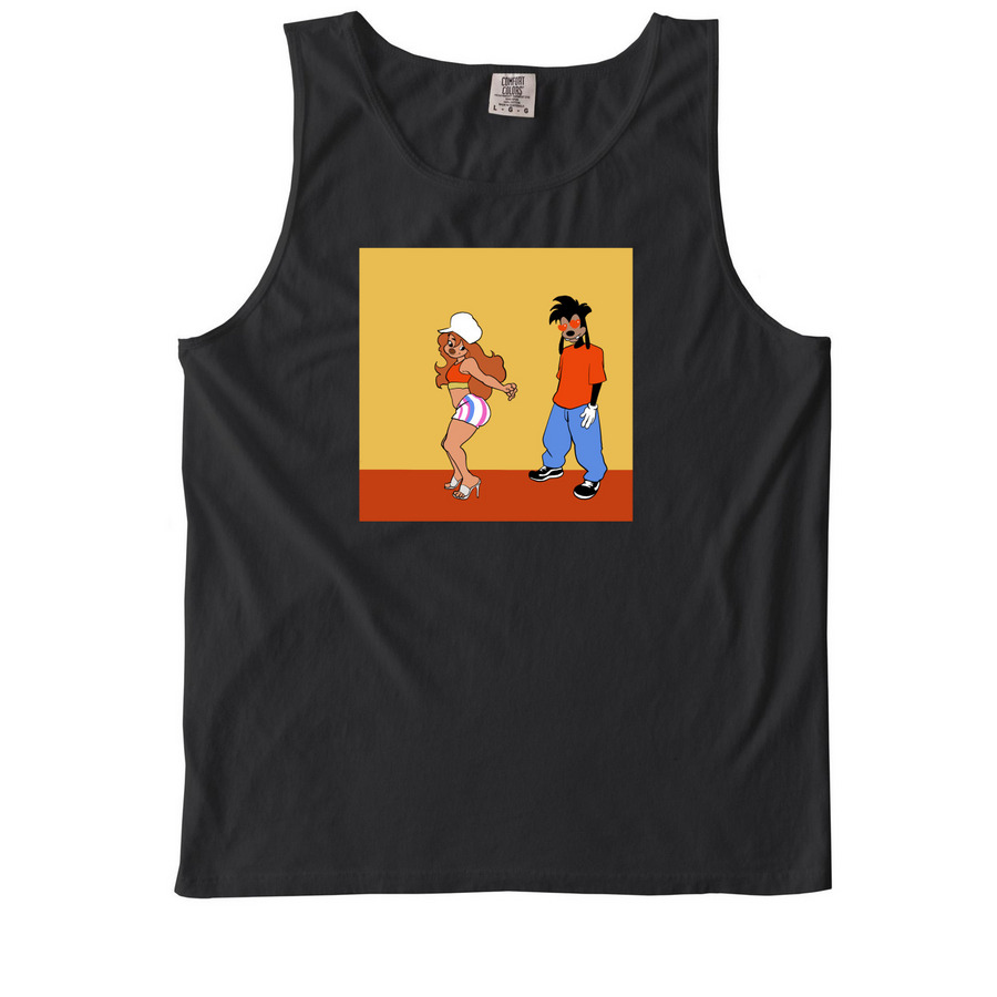 To di max, a Black Comfort Colors Tank Top
