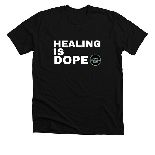 Nashville Black Wellness Collective, a Solid Black Blend Premium Unisex Tee