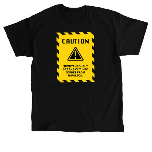 Caution - Rising Stars Edition, a Black Classic Unisex Tee