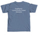 TCF Shirts, a Blue Jean Comfort Colors Unisex Tee (back-view)