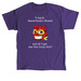 Help GamerDude Support Covenant House!, a Purple Classic Unisex Tee