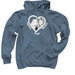 Coralie and&nbsp;Goliath, a Indigo Pullover Hoodie