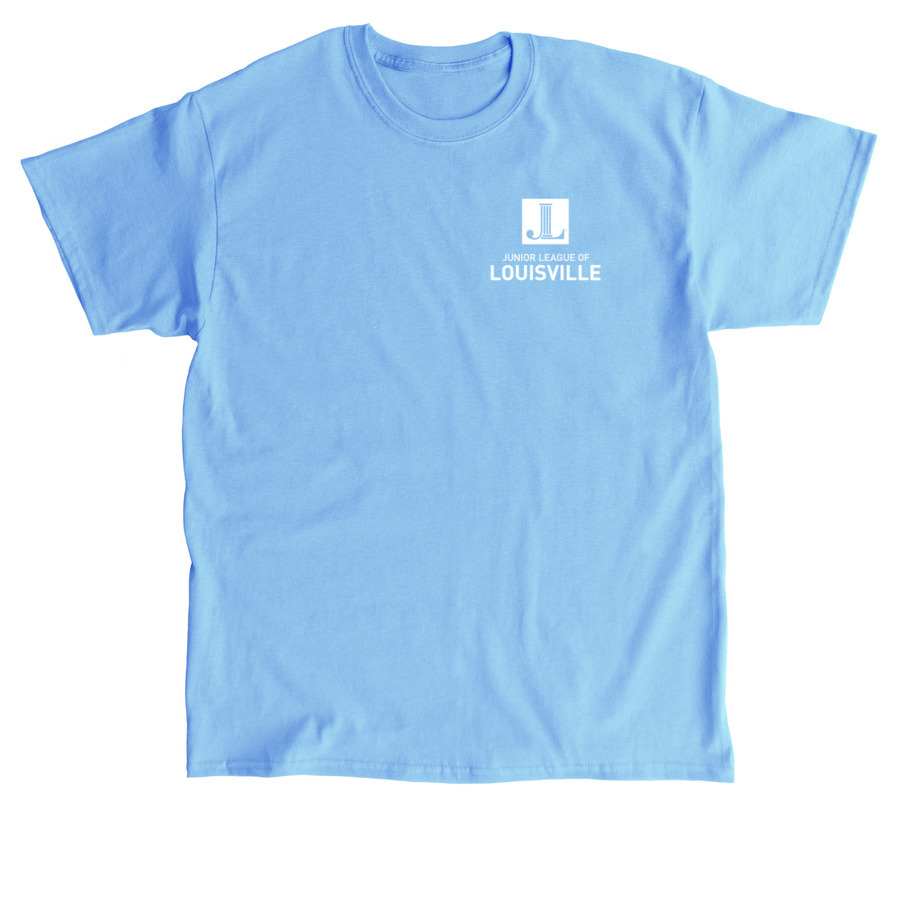 JLL All White Classic, a Carolina Blue Classic Unisex Tee