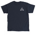 Providing Hope & Strength for 40 Years., a Navy Classic Unisex Tee