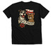 DC's Finest Dog & Cat, benefiting HRA, a Solid Black Blend Premium V-Neck Tee (back-view)