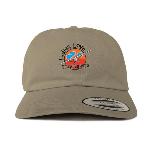 Hats, a Khaki Printed Classic Baseball Cap