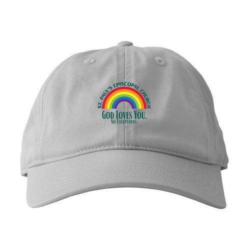 St. Paul's Pride (Rainbow), a Dolphin Printed Eco Baseball Cap