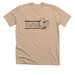 Introverted But Willing to Discuss Opossums, a Heather Tan Premium Unisex Tee