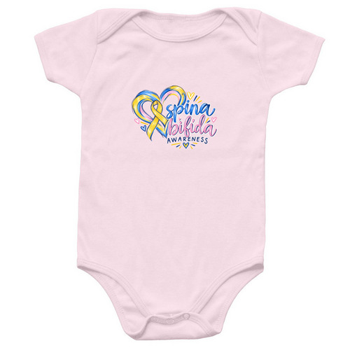 Spina Bifida Baby, a Ballerina Infant Onesie