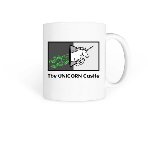 Drink from a unicorn!, a White Coffee Mug