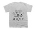 3 Run Rumble, a Sport Grey Youth Unisex Tee (back-view)