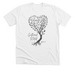 Gathered & Rooted Tee, a Solid White Blend Premium Unisex Tee