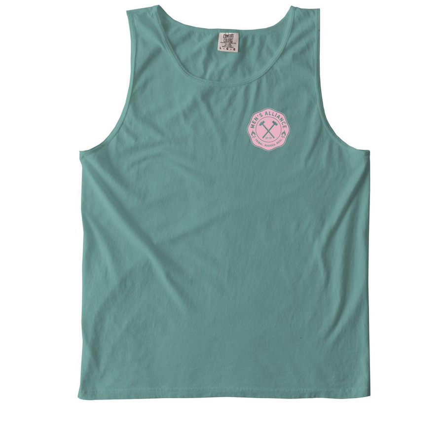Wifey Merch, a Seafoam Comfort Colors Tank Top