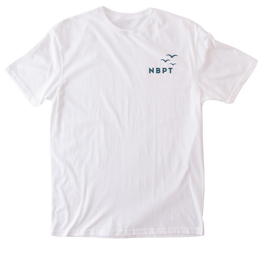 Newburyport Literary Festival, a White Softstyle Cotton Tee
