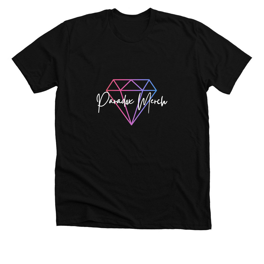 PARADOX MERCH - Diamond, a Solid Black Blend Premium Unisex Tee