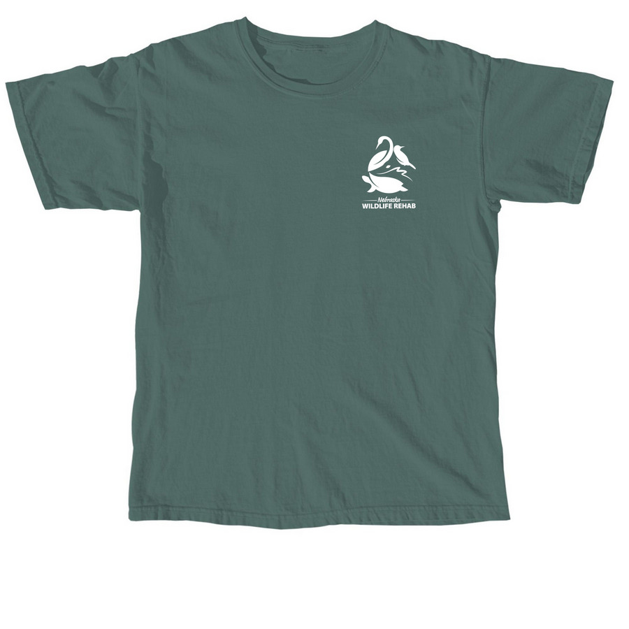 Keep Nebraska Wild, a Blue Spruce Comfort Colors Unisex Tee