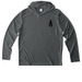 II X & III X Sun Shirt, a Dark Smoke Grey UV Performance Long Sleeve Hoodie
