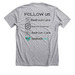 NURSE, a Athletic Heather Premium Unisex Tee (back-view)