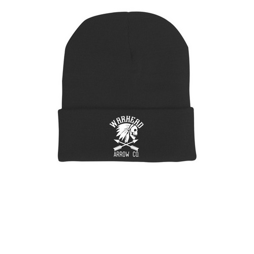 Warhead Beanie&nbsp;, a Black Printed Cuffed Beanie