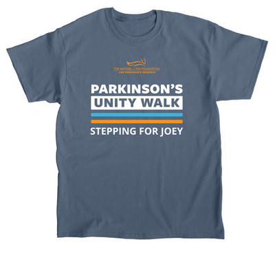 Stepping for Joey, a Indigo Blue Classic Unisex Tee