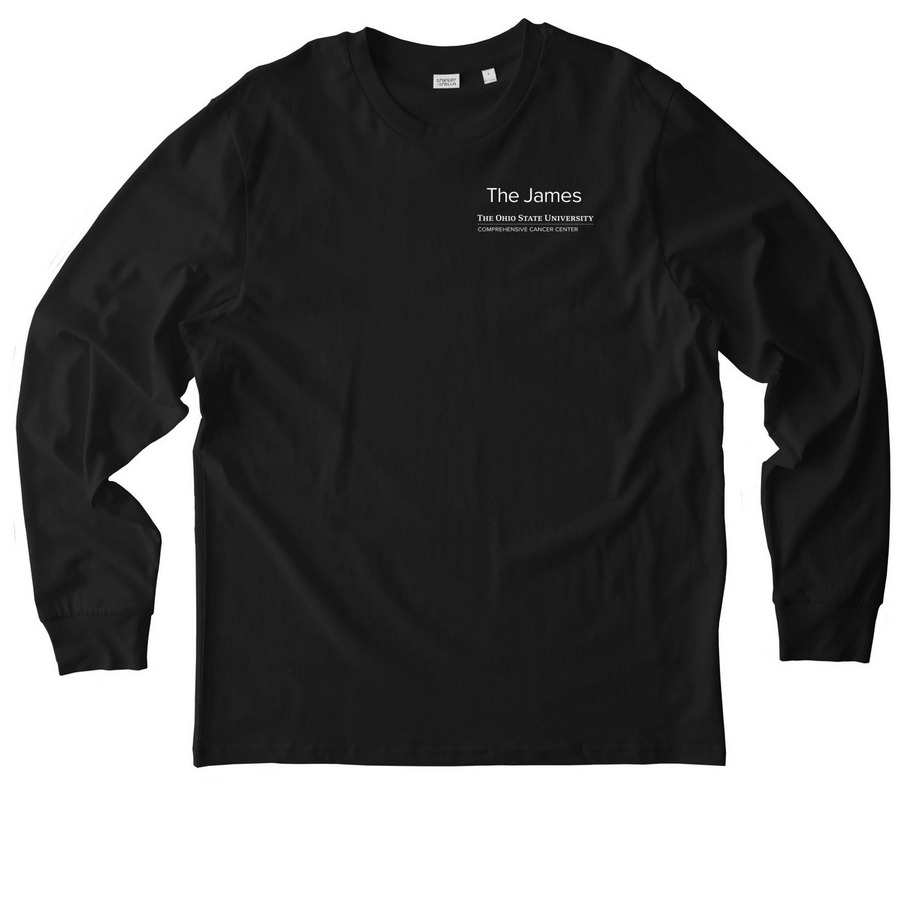 2026 James Cancer Hospital Pelotonia, a Black Stanley/Stella Unisex Creator 2.0 Long Sleeve Tee
