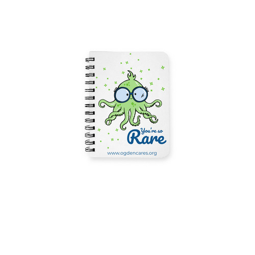 You?re so Rare Oggi Notebook, a White Spiral Notebook