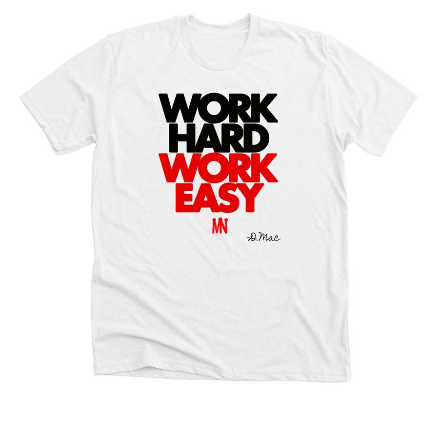 DMac?s Next Level Starts Now, a Solid White Blend Premium Unisex Tee