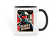 RAMON'S REVENGE movie mug collection., a Black Two-Tone Ceramic Mug
