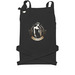 Gun Cleaning Apron, a Black Cotton Canvas Pocket Apron