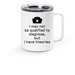 Theories Travel Mug, a White Stainless Steel Travel Mug