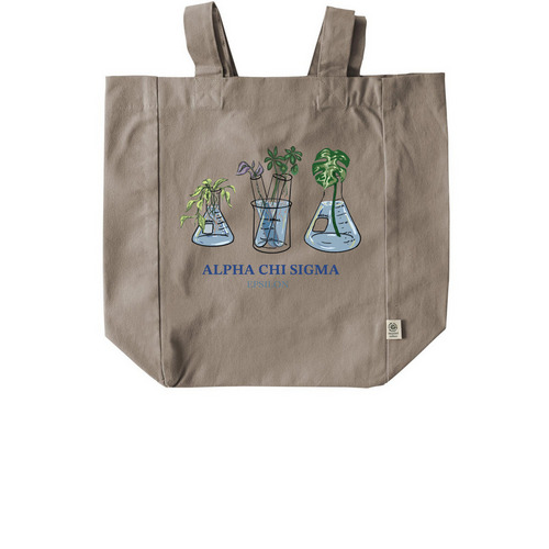 Plant tote bag, a Pumice Recycled Cotton Tote Bag
