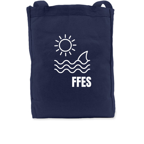 Beach Tote, a Navy Premium Tote Bag