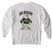 Go Birds CCU&nbsp;, a White Comfort Colors Crewneck Sweatshirt (back-view)