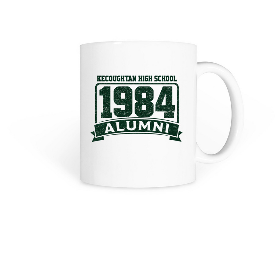 KHS Class of ?84 Alumni&nbsp;Coffee Mug, a White Coffee Mug