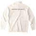Quarter Zip Pullovers, a Bone Midweight Quarter Zip Pullover (back-view)