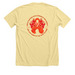 Lennon Lights up Leukemia&nbsp;, a Heather French Vanilla Premium Unisex Tee (back-view)