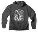 Paws Play House Merch, a Asphalt Premium Heavyweight Pullover Hoodie (back-view)