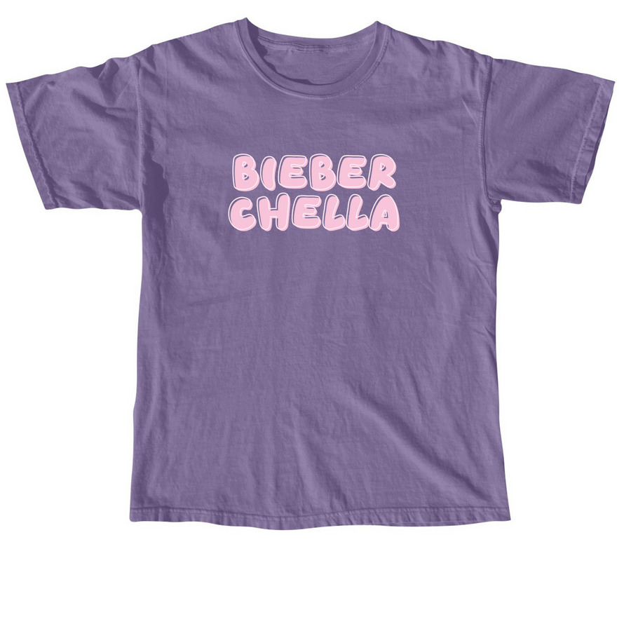 bieberchella collection, a Grape Comfort Colors Unisex Tee