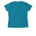 Athletic Wear - Teal, a Atomic Blue Women's Performance Tee (back-view)