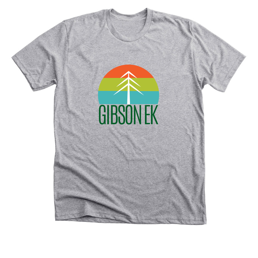 GibsonEk Spirit Wear!, a Athletic Heather Premium Unisex Tee