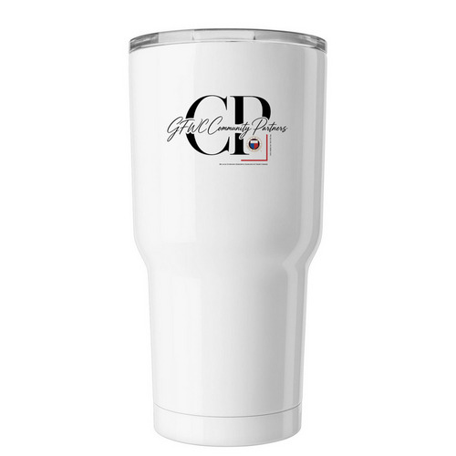 GFWC Community Partners | Official Tumblers, a White Insulated Tumbler