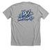 Wattwrld, a Athletic Heather Premium Unisex Tee (back-view)