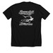 Sommerfeld Transport Merch, a Solid Black Blend Premium Unisex Tee (back-view)