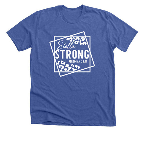 Stella Strong, a Solid True Royal Premium Unisex Tee
